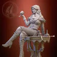 Yennifer (Witcher 3) 3d Printed Model Kit - 1:12