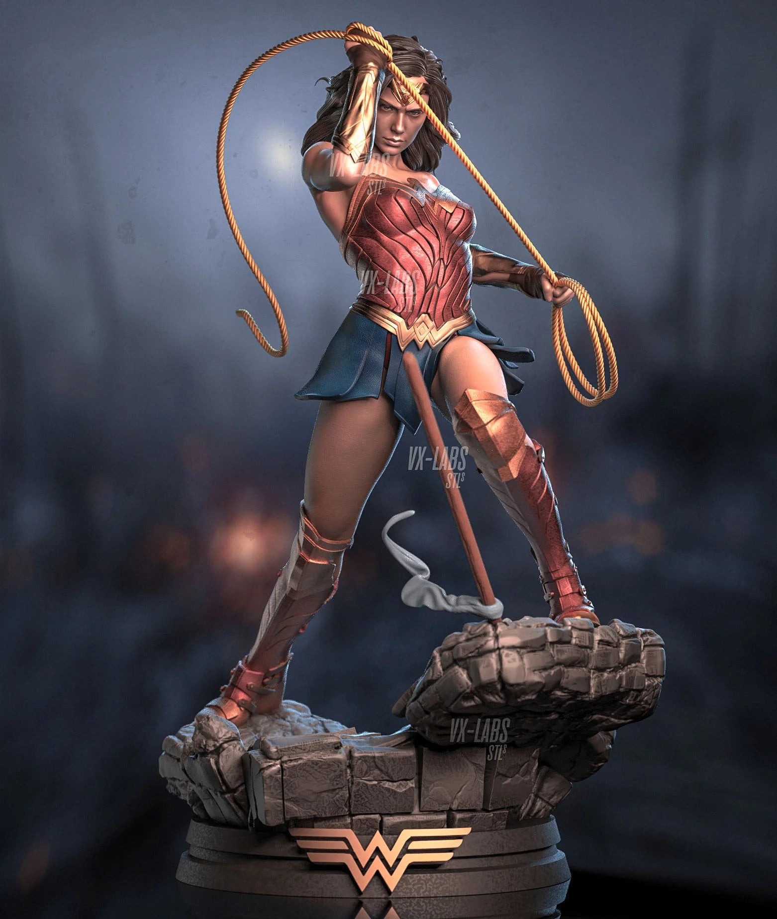 Wonder Woman various scales- 3D Printed model kit