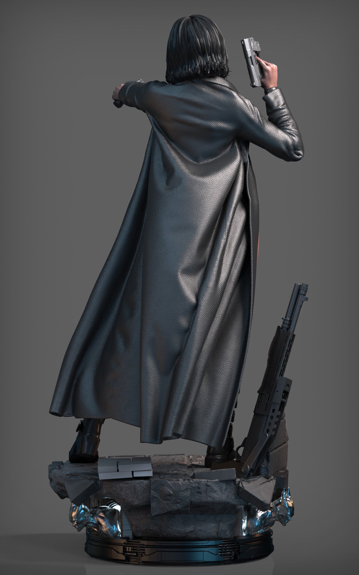 Selene - 3D Printed Statue Model kit