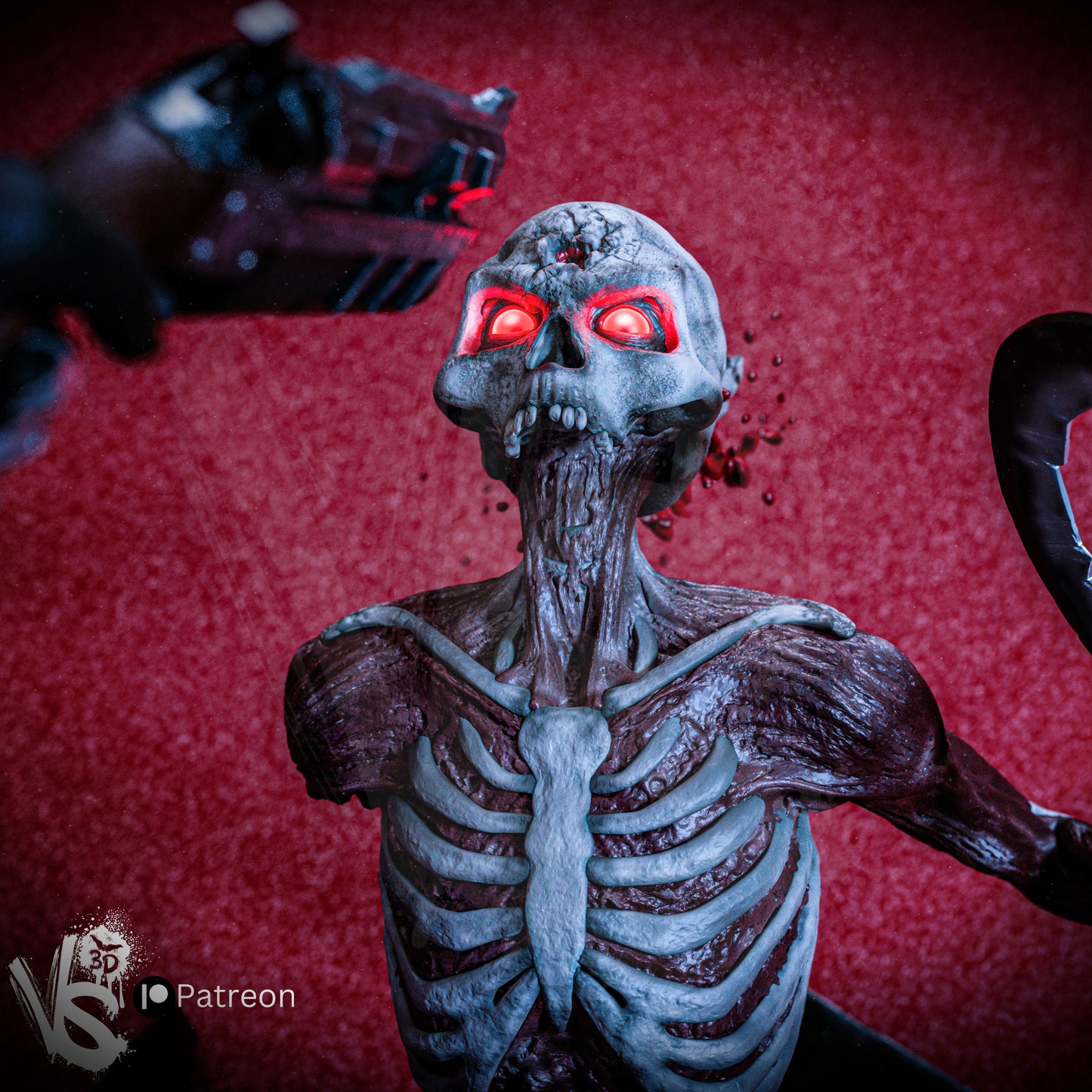 Jericho Cross (Darkwatch) - Fan Art - 3D Print Kit - 1:10