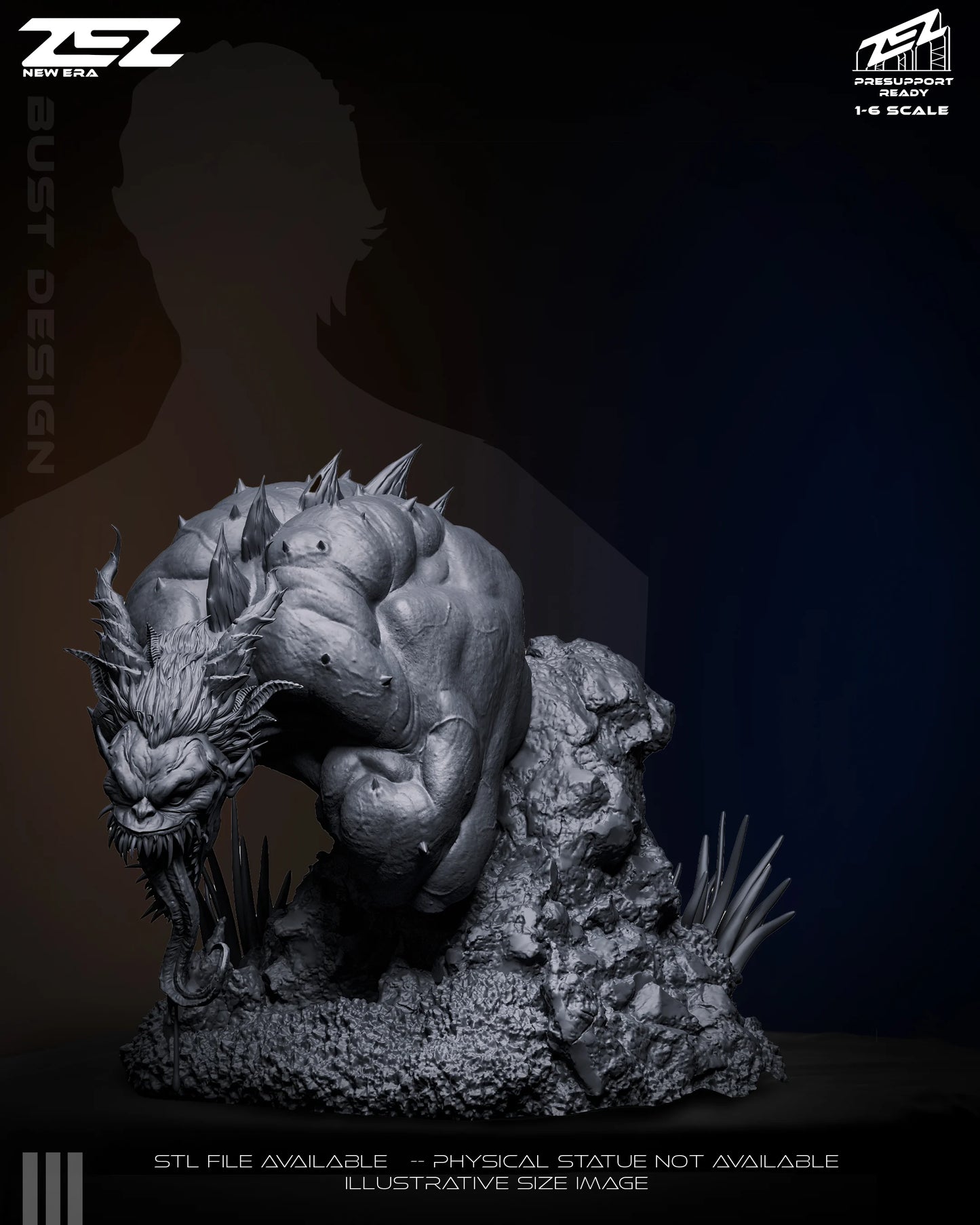 Joker Absolute (ZEZ) - 3D Printed Fan Art Model Kit