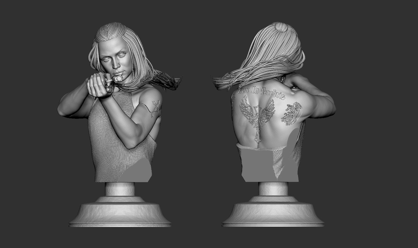 Ballerina (John Wick) - Fan Art - 3D Print Kit - 1:10 Scale