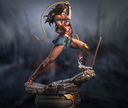 Wonder Woman - various scales- 3D Printed model kit