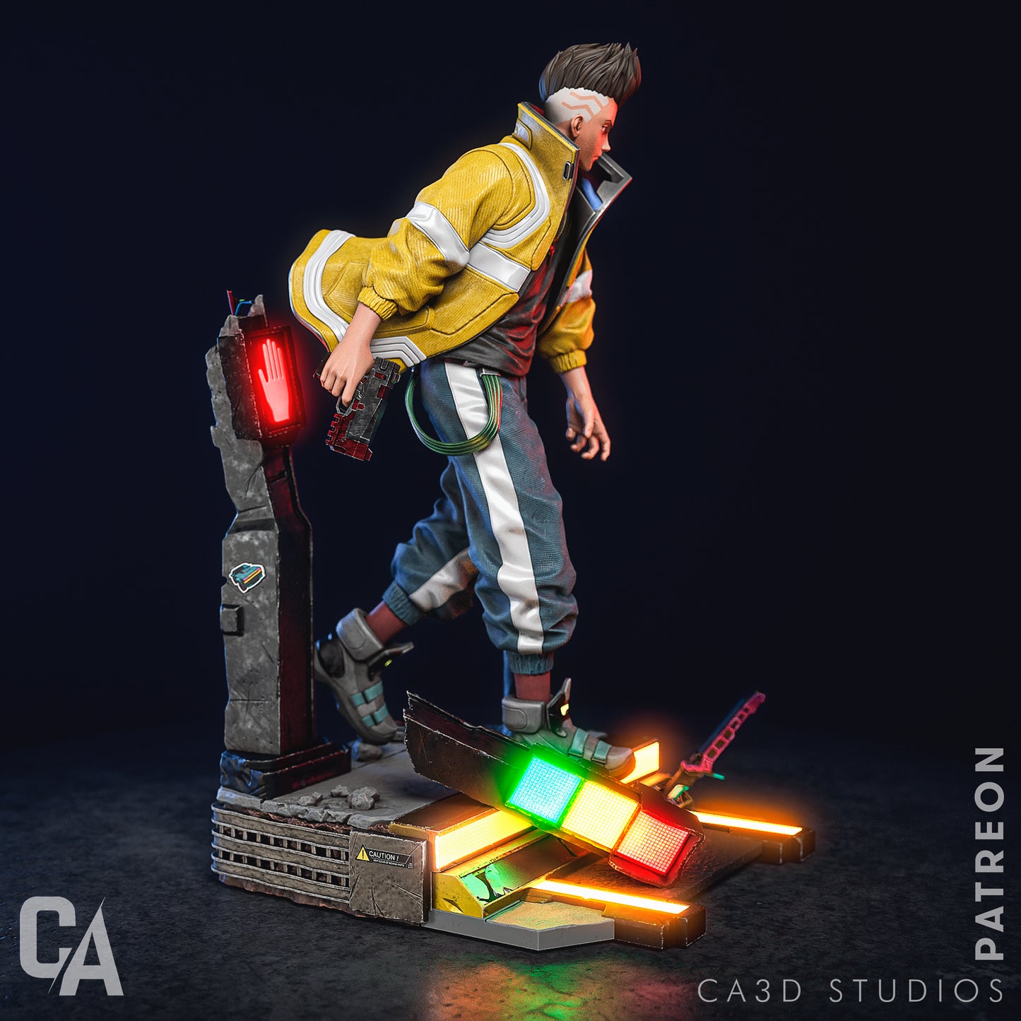 David Martinez - Cyberpunk (Fan Art) - 3D printed kit (CA3D)