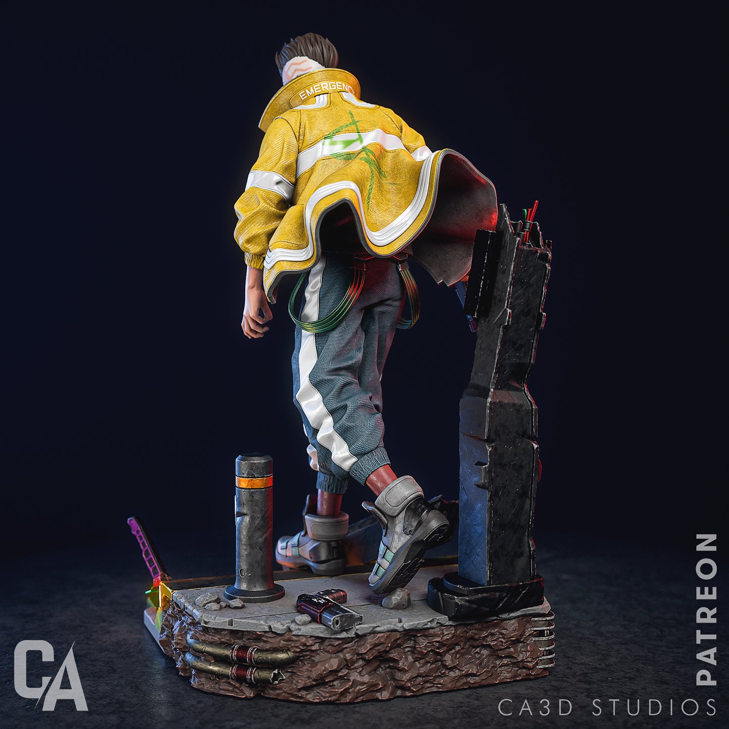 David Martinez - Cyberpunk (Fan Art) - 3D printed kit (CA3D)