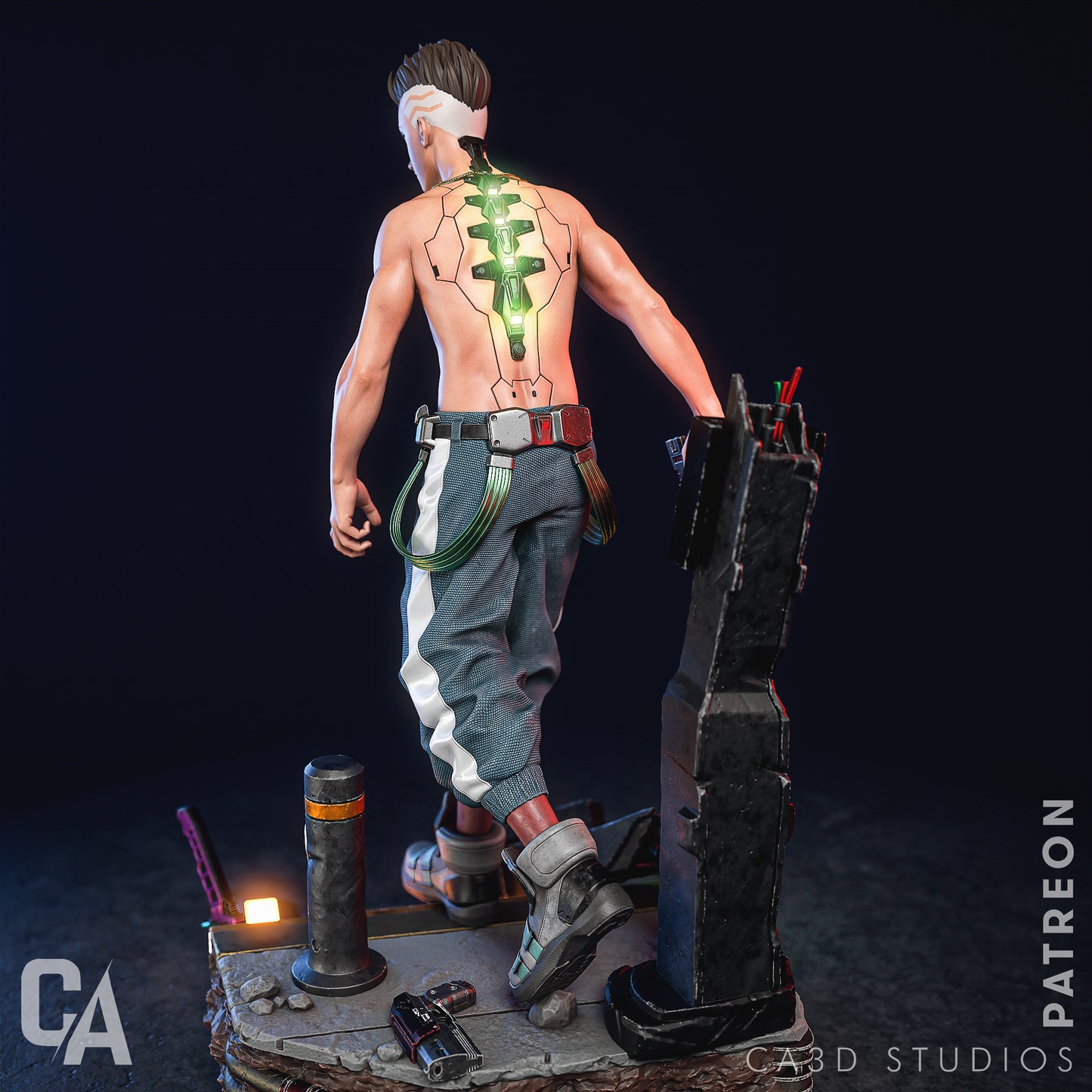 David Martinez - Cyberpunk (Fan Art) - 3D printed kit (CA3D)