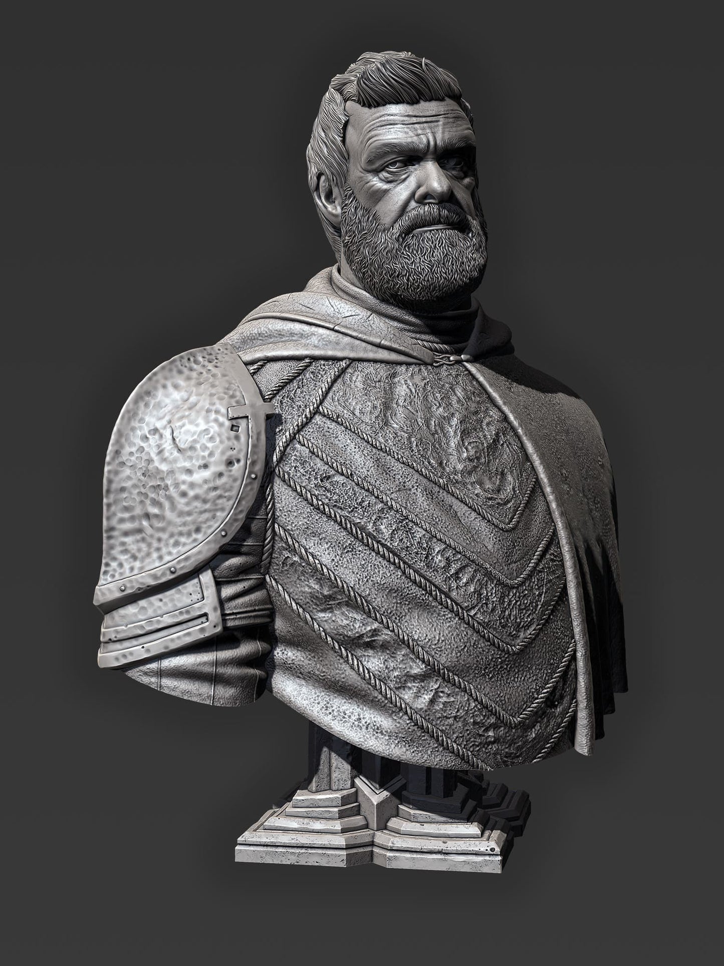 Baylan Skoll Bust (Fan Art) 104mm or 229mm - 3D Print