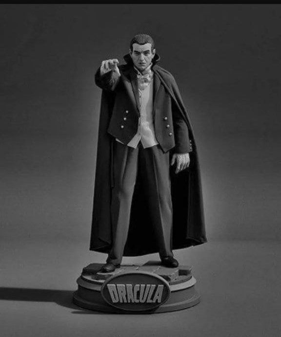 Dracula- Classic Monsters 3d Print, Unpainted and Unassembled
