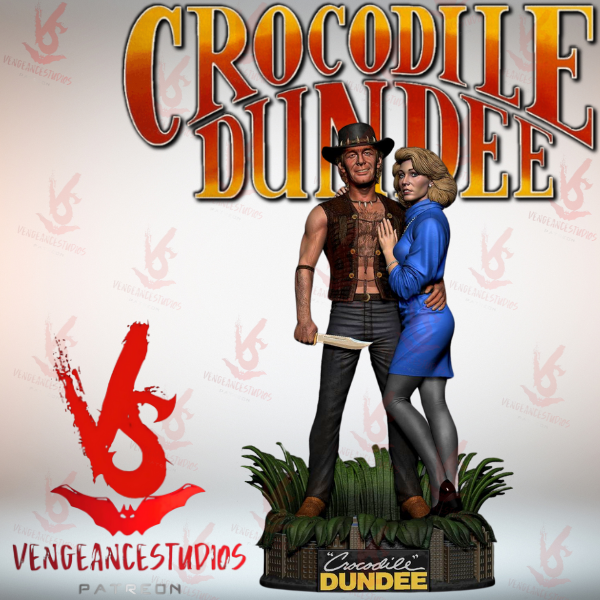 Crocodile Dundee - 6th scale - 3D Print Kit