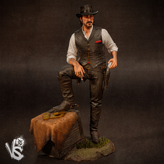Dutch van der Linde (Red Dead II) - 3D Model Kit - 10 Scale