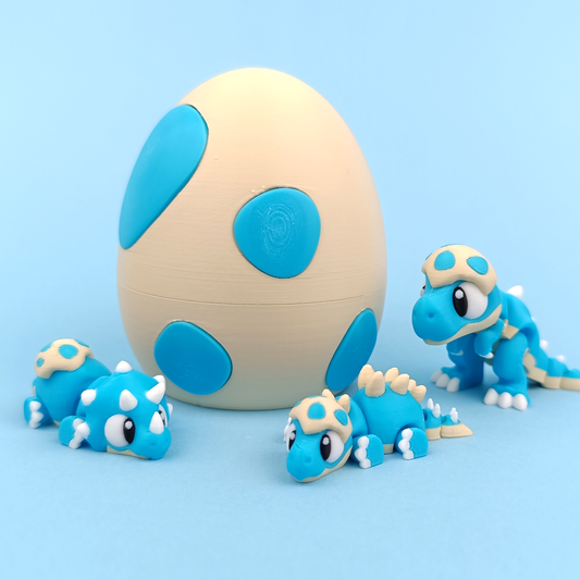 Dinosaur Egg and Flexi Dinosaur