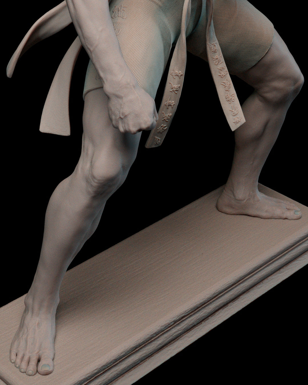 Frank Dux - Bloodsport - 3D Printed Statue Model Kit - 6 and 9 Scale