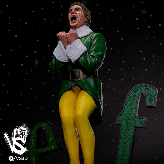 Buddy the Elf (Elf) - Sculpt - 3d Printed Model Kit