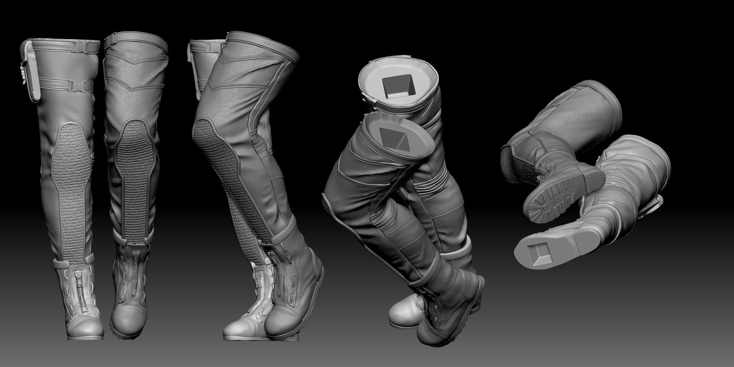 Hawkeye (Marvel) Kate Bishop - 3D Print - Fan Art - 180mm SFW/NSFW