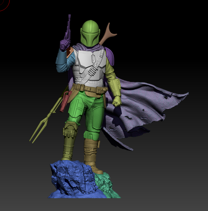 The Mandalorian - Star Wars - 3D Printed Model Kit - 6 & 9 Scale