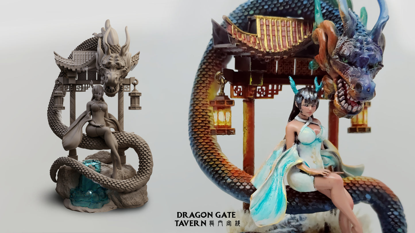 Monarch of the Dragon - 3D Printed model kit.