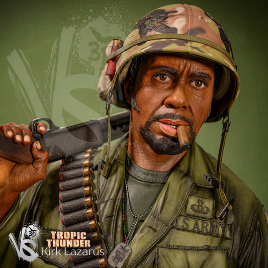 Kirk Lazarus (Tropic Thunder) - Unpainted and Unassembled 3D Print Kit