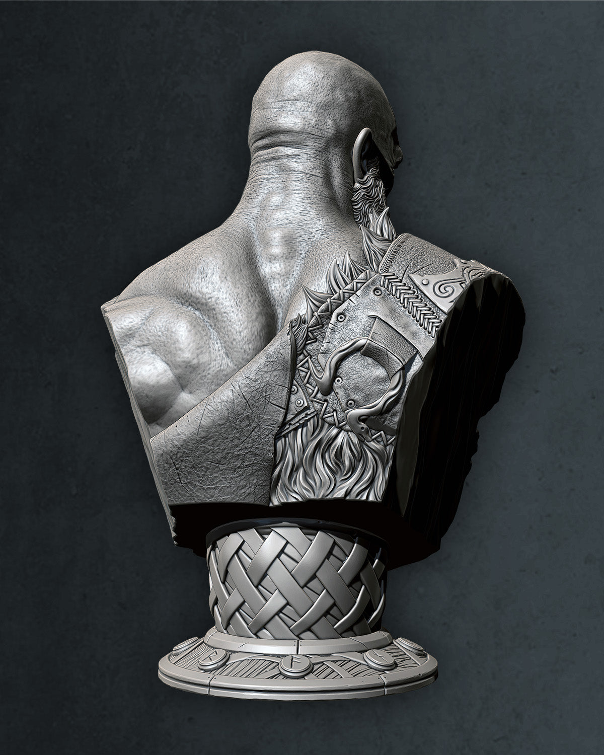 Krakos God of War Bust - Small and Medium 108 -197mm - Unpainted