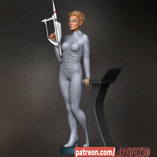 Seven of Nine (7 of 9) - Star Trek 3D Print 180mm