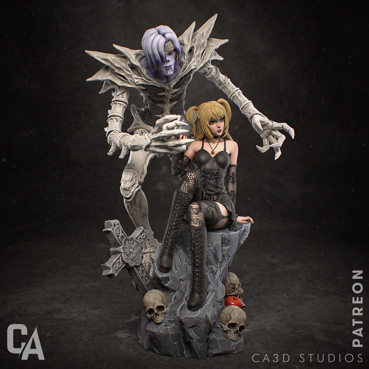 Misa Amane Death Note model - unpainted unassembled