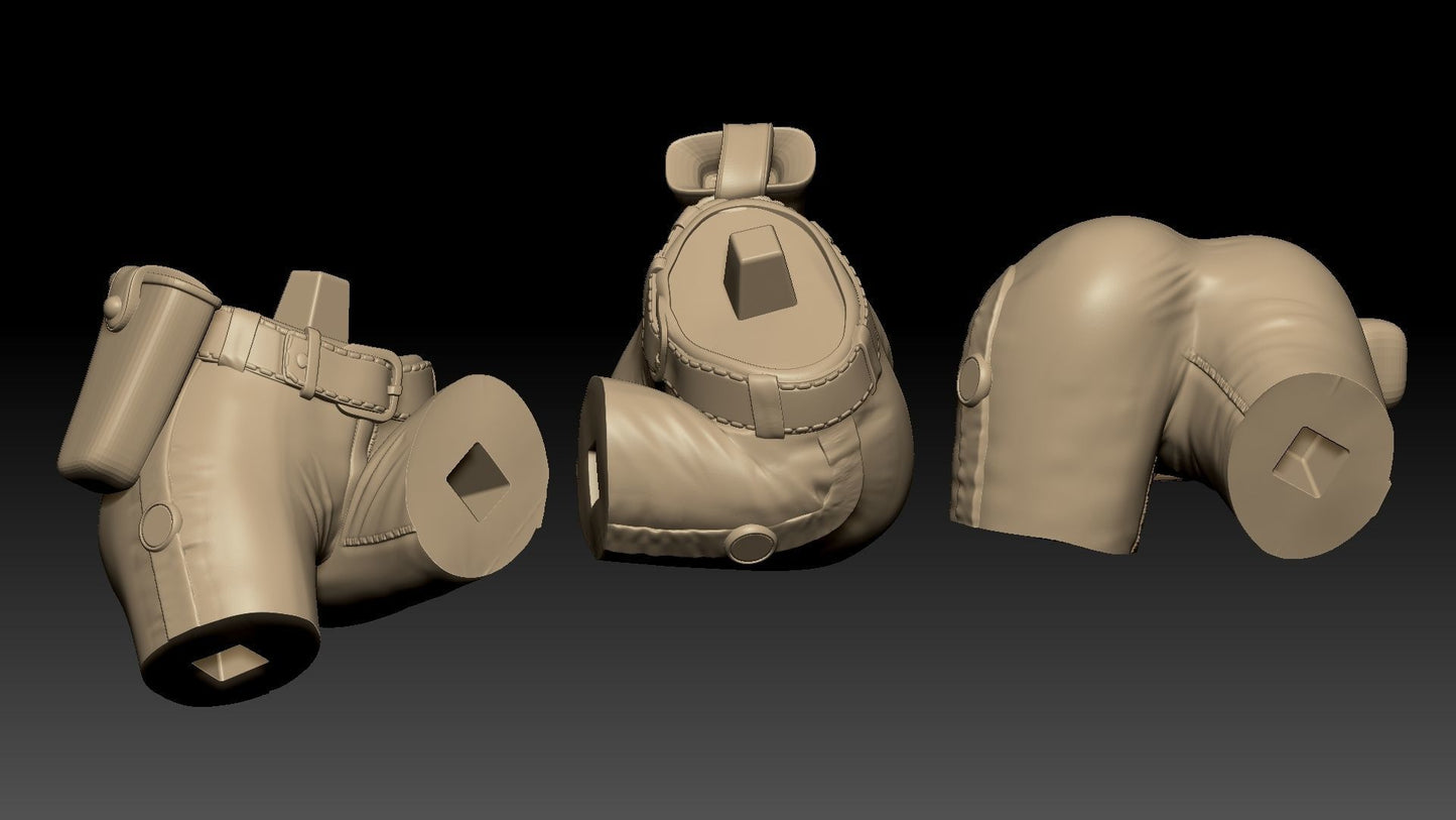 Nuka Girl (Fallout - Nuka Cola) - 3D Print - Fan Art - 130mm SFW/NSFW