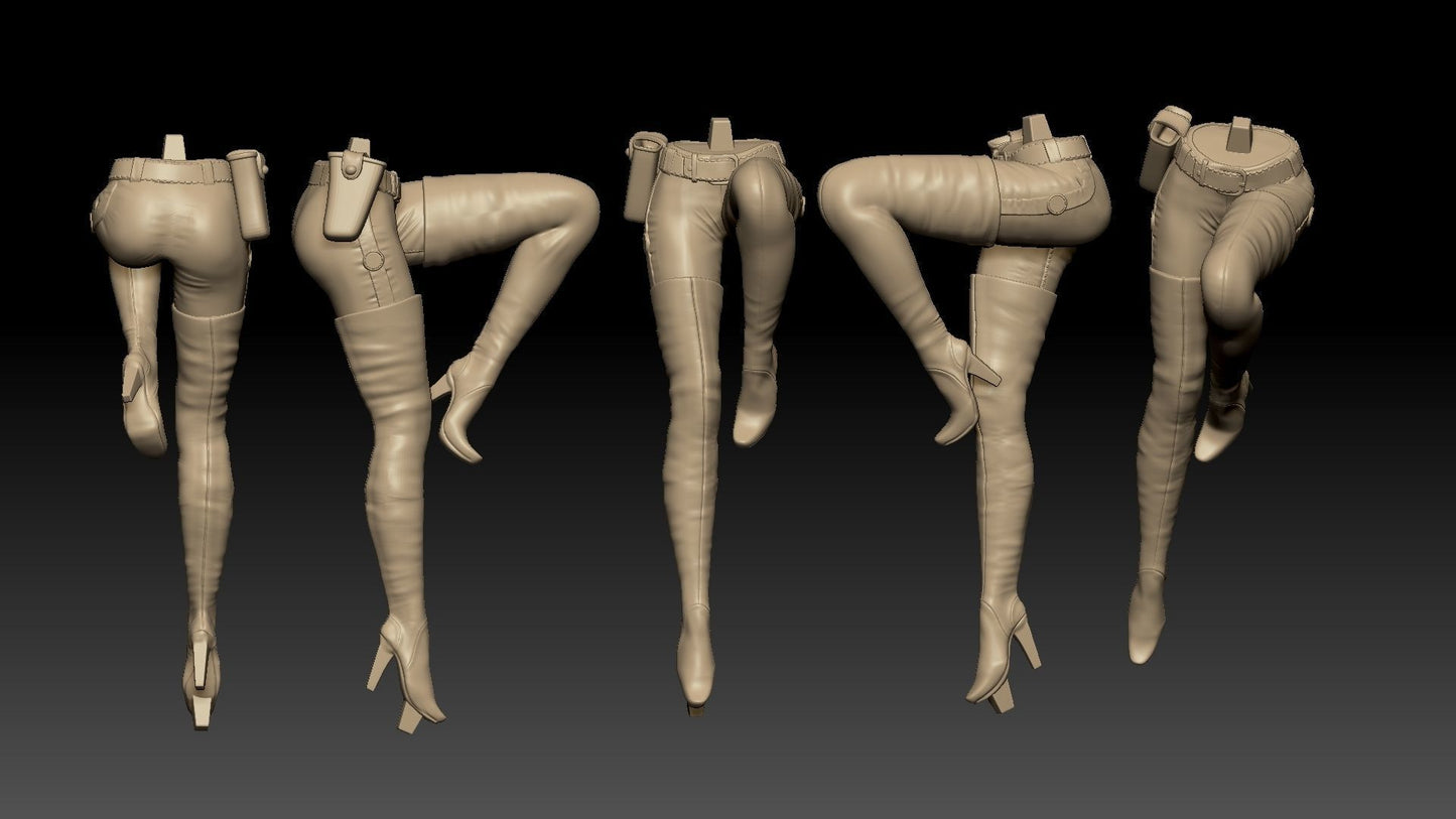 Nuka Girl (Fallout - Nuka Cola) - 3D Print - Fan Art - 130mm SFW/NSFW
