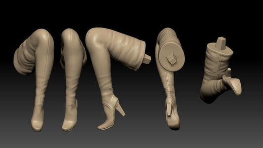 Nuka Girl (Fallout - Nuka Cola) - 3D Print - Fan Art - 130mm SFW/NSFW