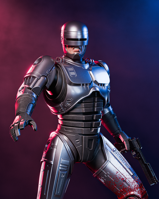 Robocop - 3D Printed Model Kit - 1:6 or 1:9 scale (Fan Art)