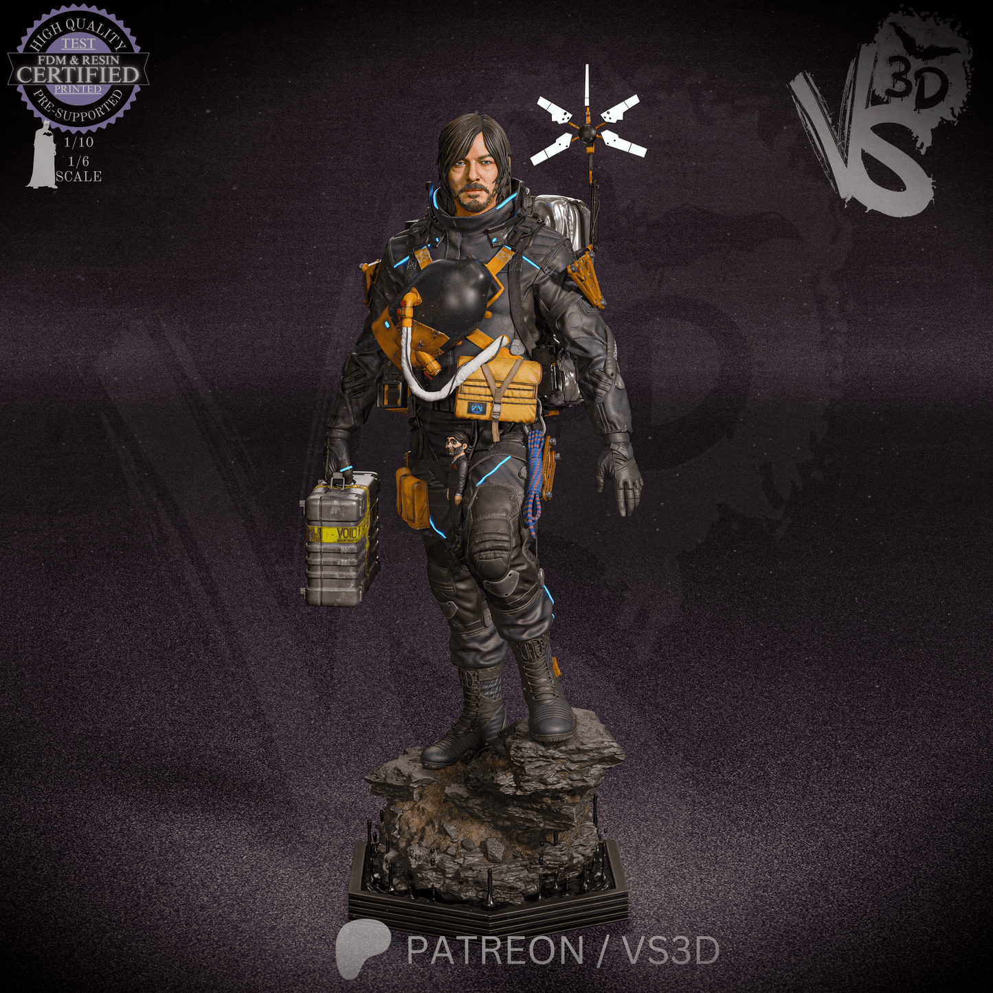 Sam Porter Bridges (Death Stranding) - Fan Art - 3D Print Kit