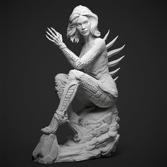 Sil - Species - 3D Printed Statue Model Kit