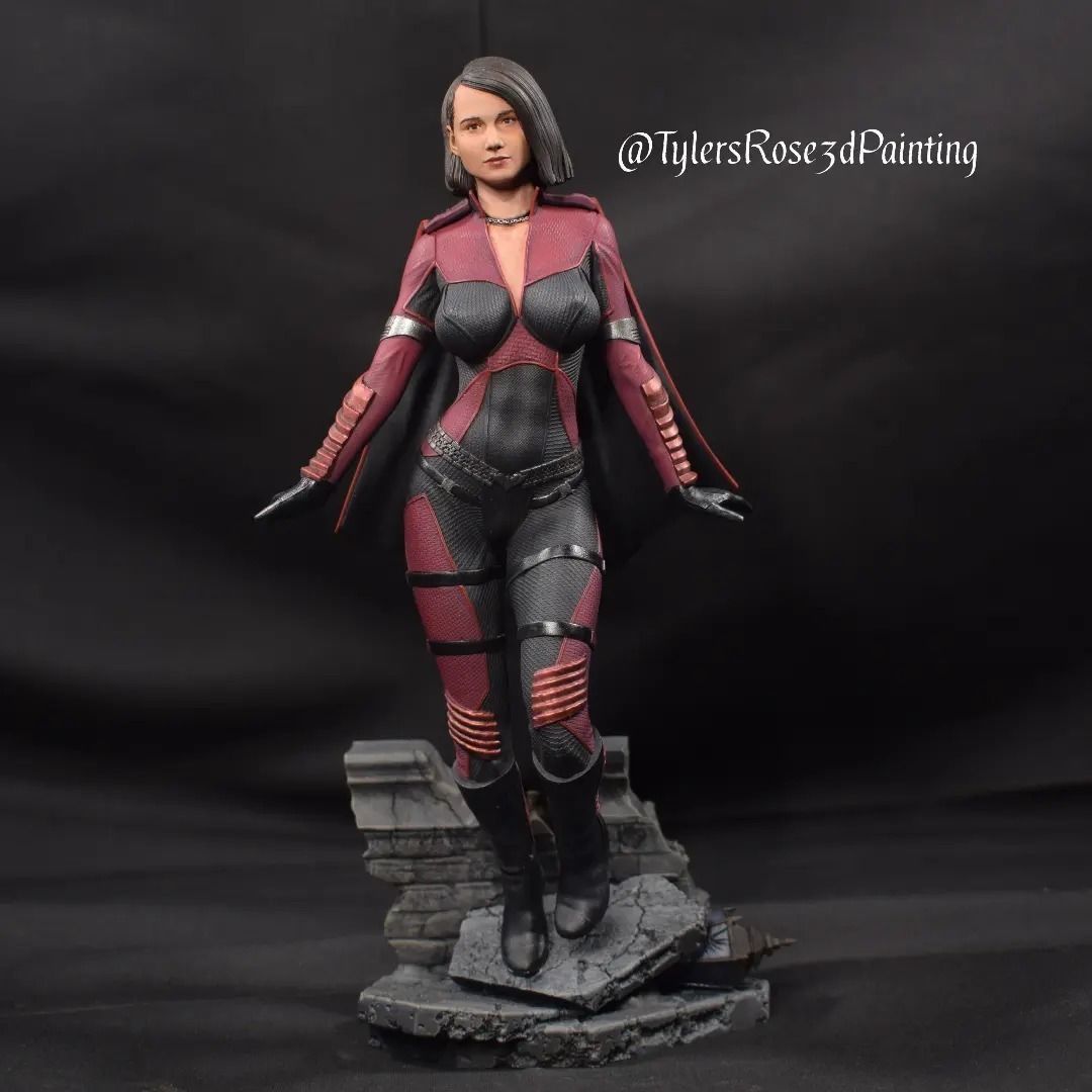 Stormfront (The Boys) 3D Print model - Fan Art - 180mm SFW/NSFW