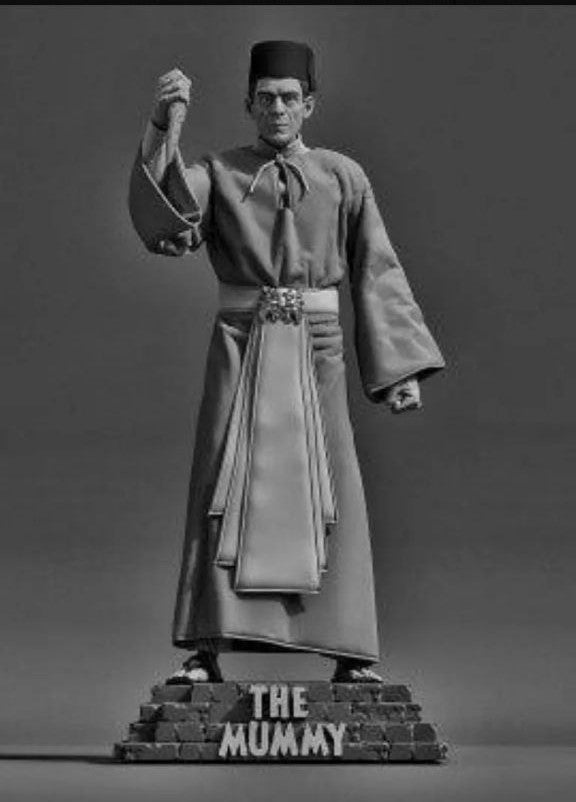 The Mummy- Classic Monsters 3d Print, Unpainted and Unassembled