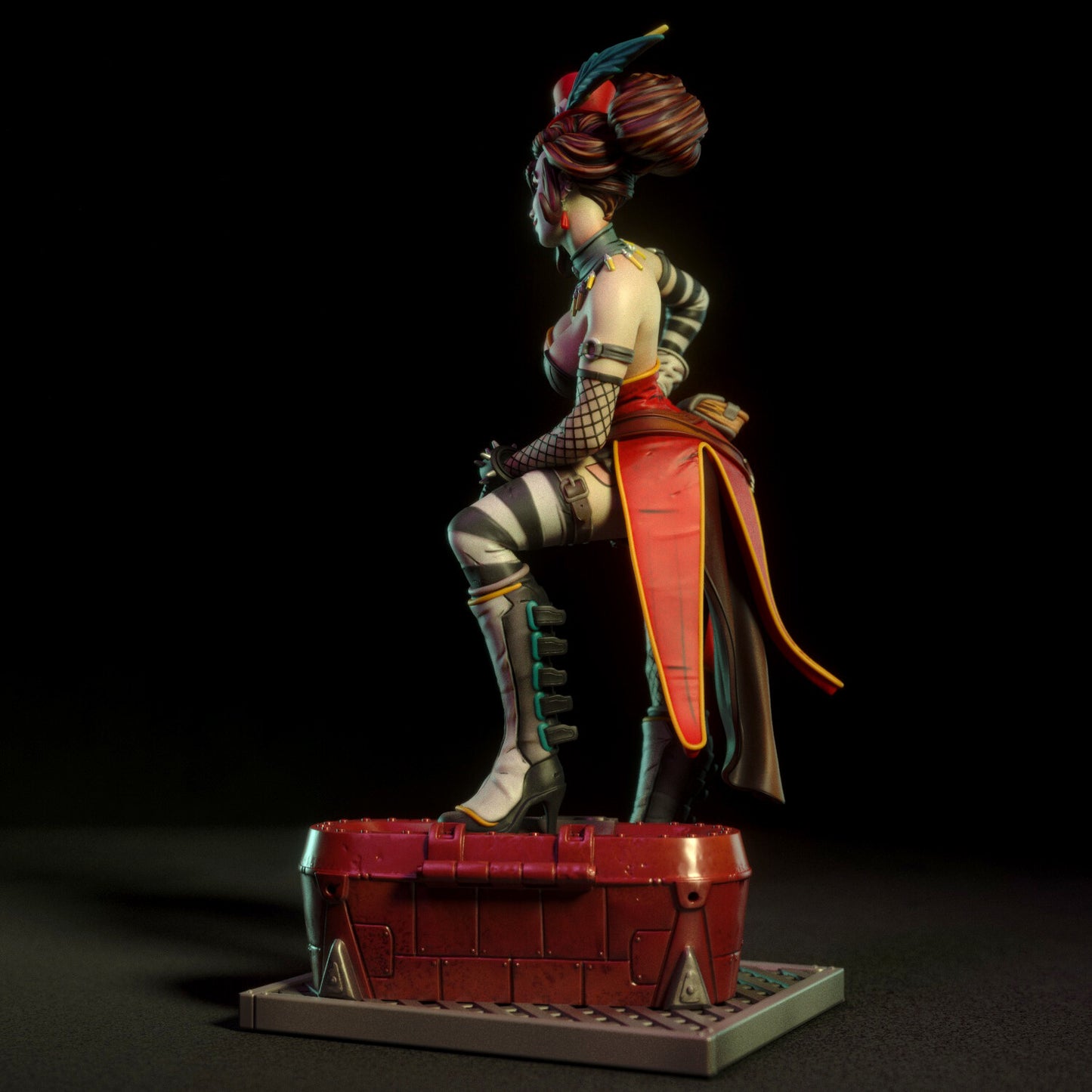 Mad Moxxi (Borderlands) - Fan Art - 3D Print Kit