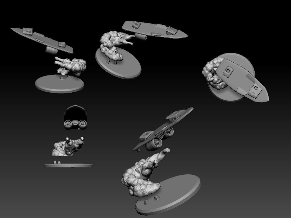 Turanga Leela (Futurama) - 3D Print - Fan Art - 75mm and 180mm