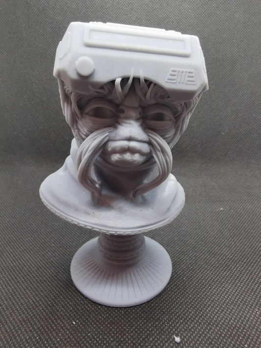Babu Frik (Star Wars) Bust Fan Art Resin Printed Unpainted - 4" to 8"