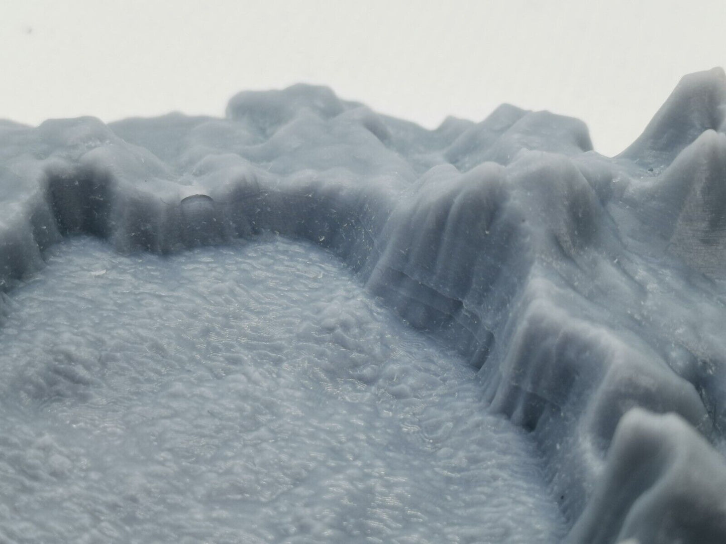 1 x Crater Lake - for terrain tabletop Miniatures games 28mm etc