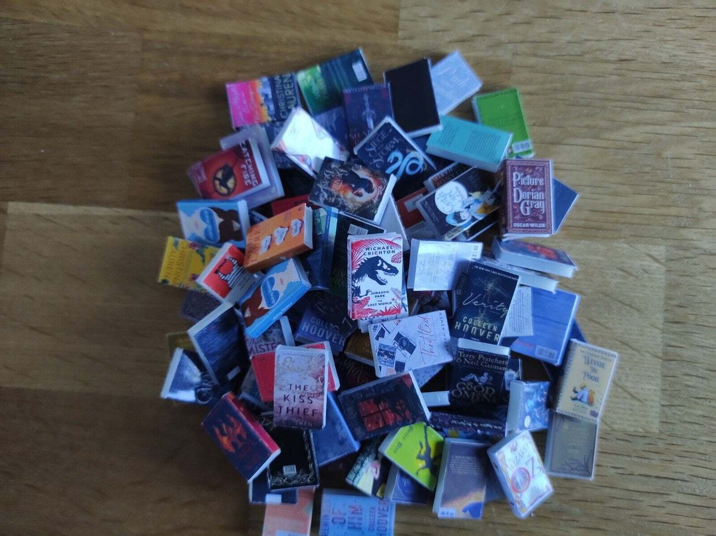 Miniature Doll House Assorted Books X 10