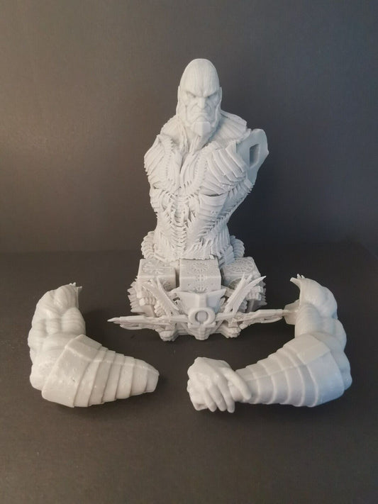 3D printed Darkseid Bust - 100mm to 240mm (1/4 Scale) Fan Art