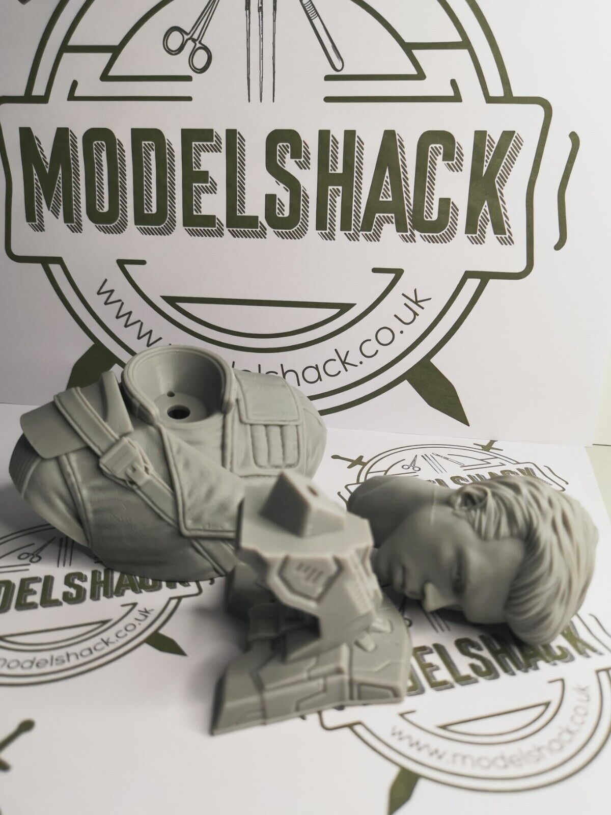 Cal Kestis (Star Wars) Bust - 3D Printed Fan Art - 144mm - 224mm
