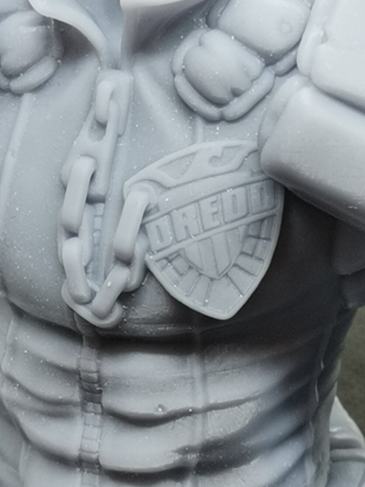 Judge Dredd Fan Art Bust 5" (125mm) 3D Resin Printed - High Quality