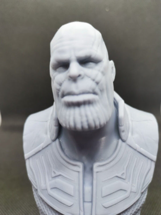 125mm (5") Thanos Bust Figurine Resin 3D Printed, High Quality