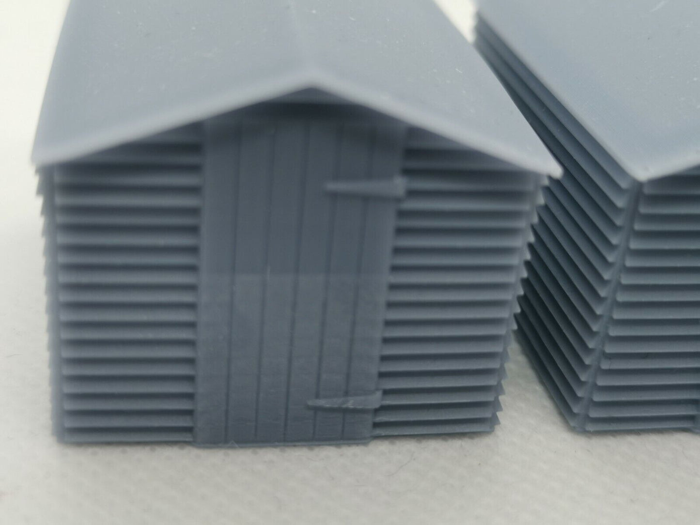 OO Gauge Wooden Garden Shed for Model Railway Layout (x3)