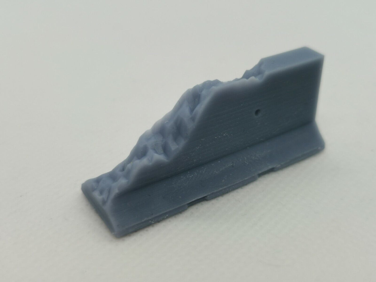 8 x Concrete Jersey Barriers - Compatible with Wargames /table top Scenery etc