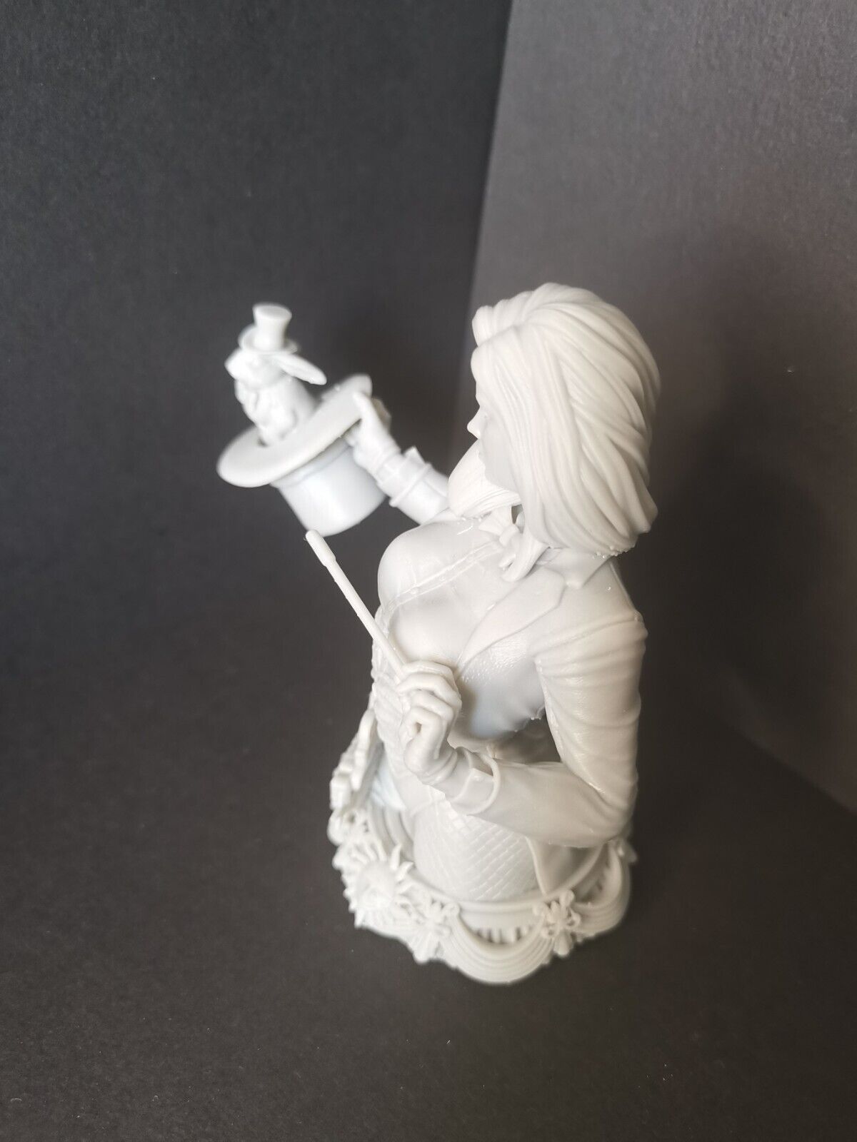Zatanna (DC) Bust Fan Art - 3D Printed - 1/4 to 1/10 Scale