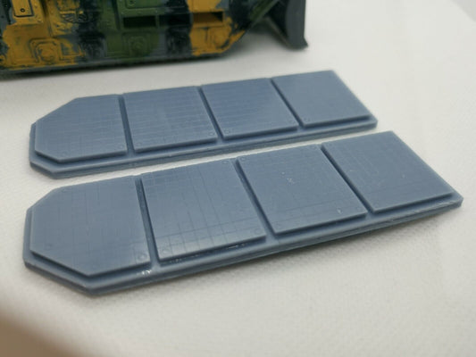 Extra Armour Side Panels (No Skull) compatible with WH 40 Chimera / 28mm