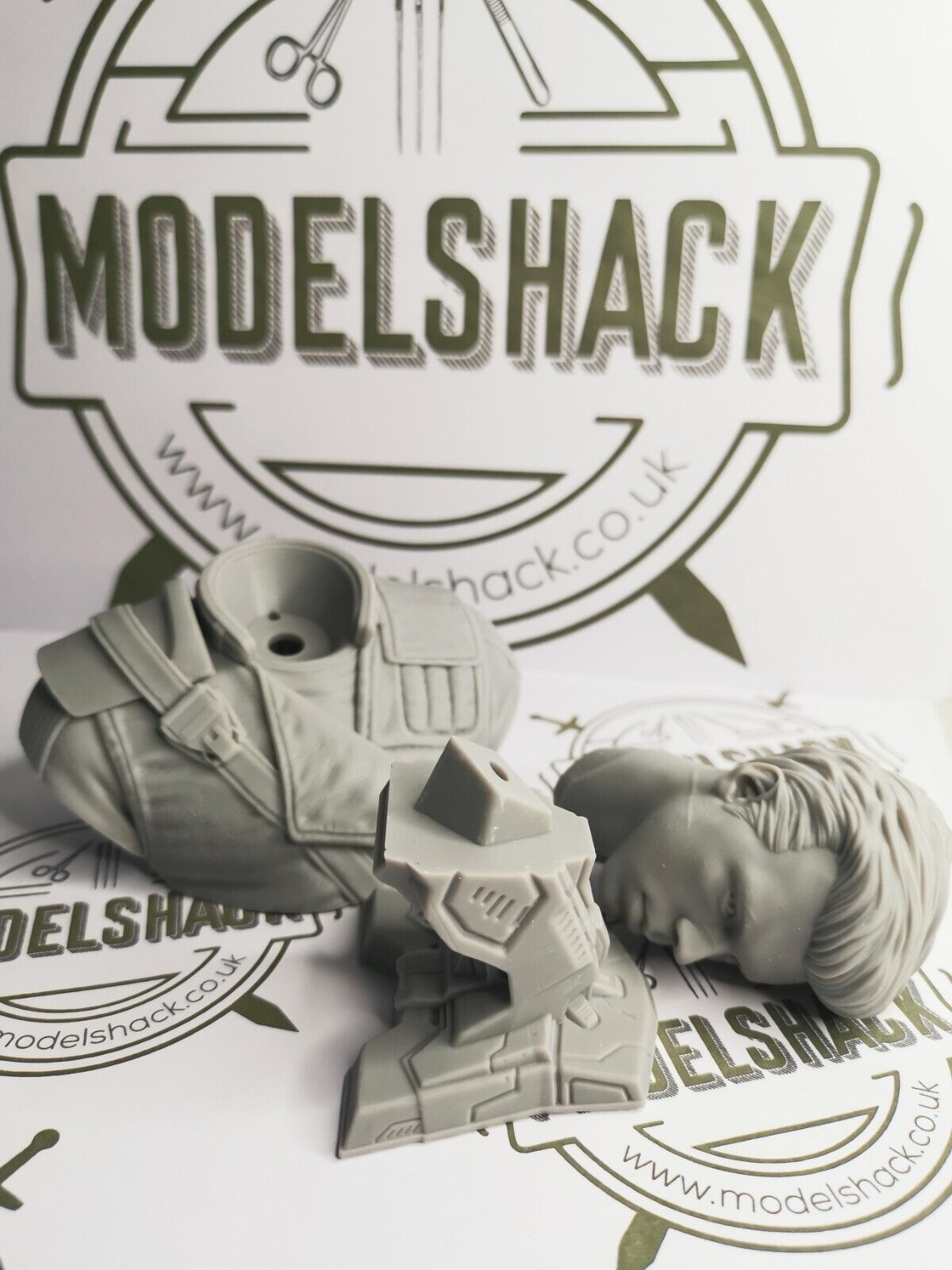 Cal Kestis (Star Wars) Bust - 3D Printed Fan Art - 144mm - 224mm