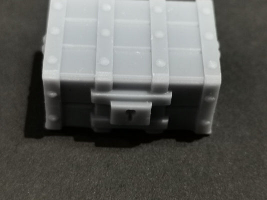 28mm Locked Chest (x8) scatter terrain wargames / table top gaming Resin Print.