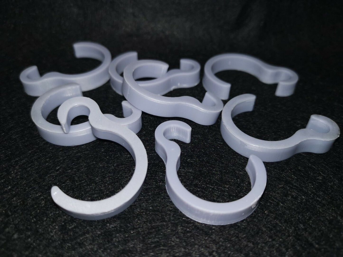 Awning Cable Clips to fit 22-32mm poles - Pack of 8 (Type 2)