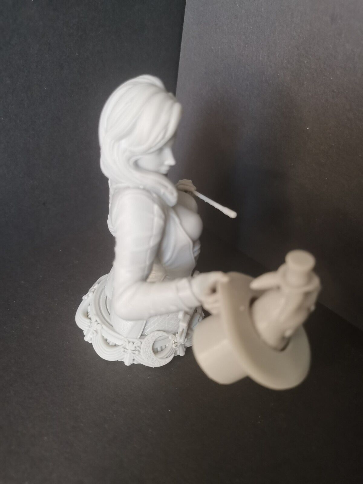 Zatanna (DC) Bust Fan Art - 3D Printed - 1/4 to 1/10 Scale