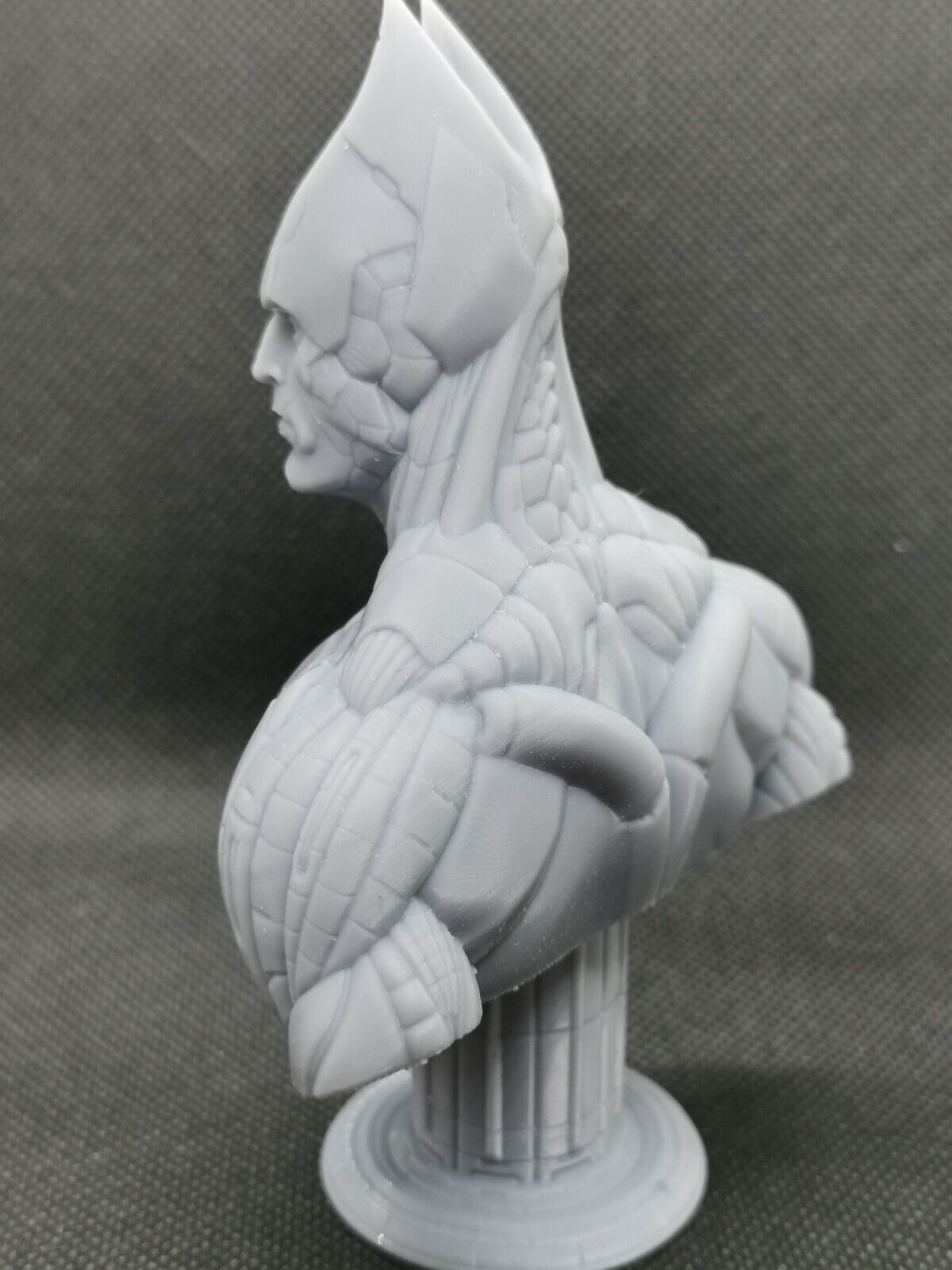 3D Model Batman Beyond Bust Fan Art Resin Printed Unpainted
